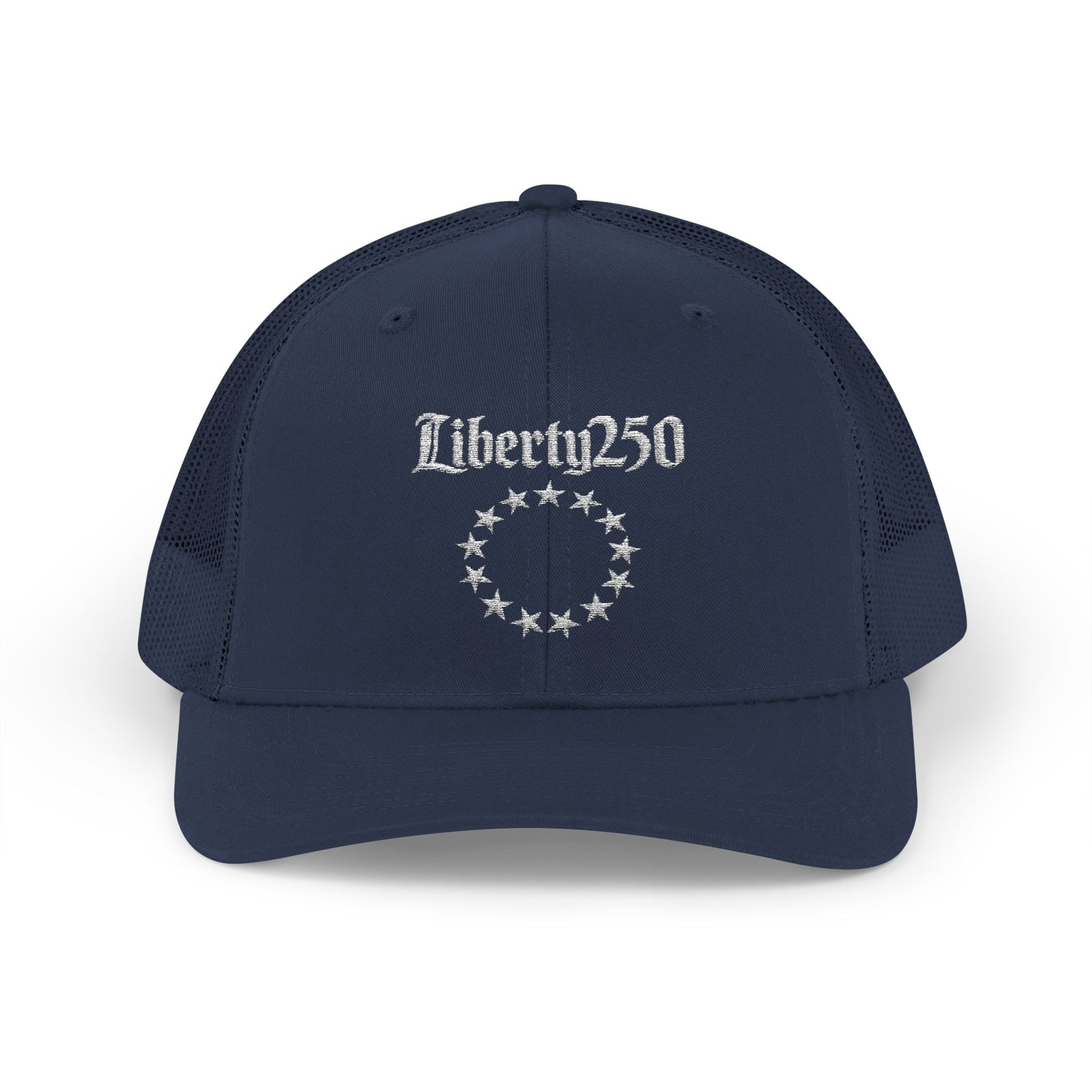 Liberty250 Trucker Cap - 13-Star Patriotic Snapback Hat