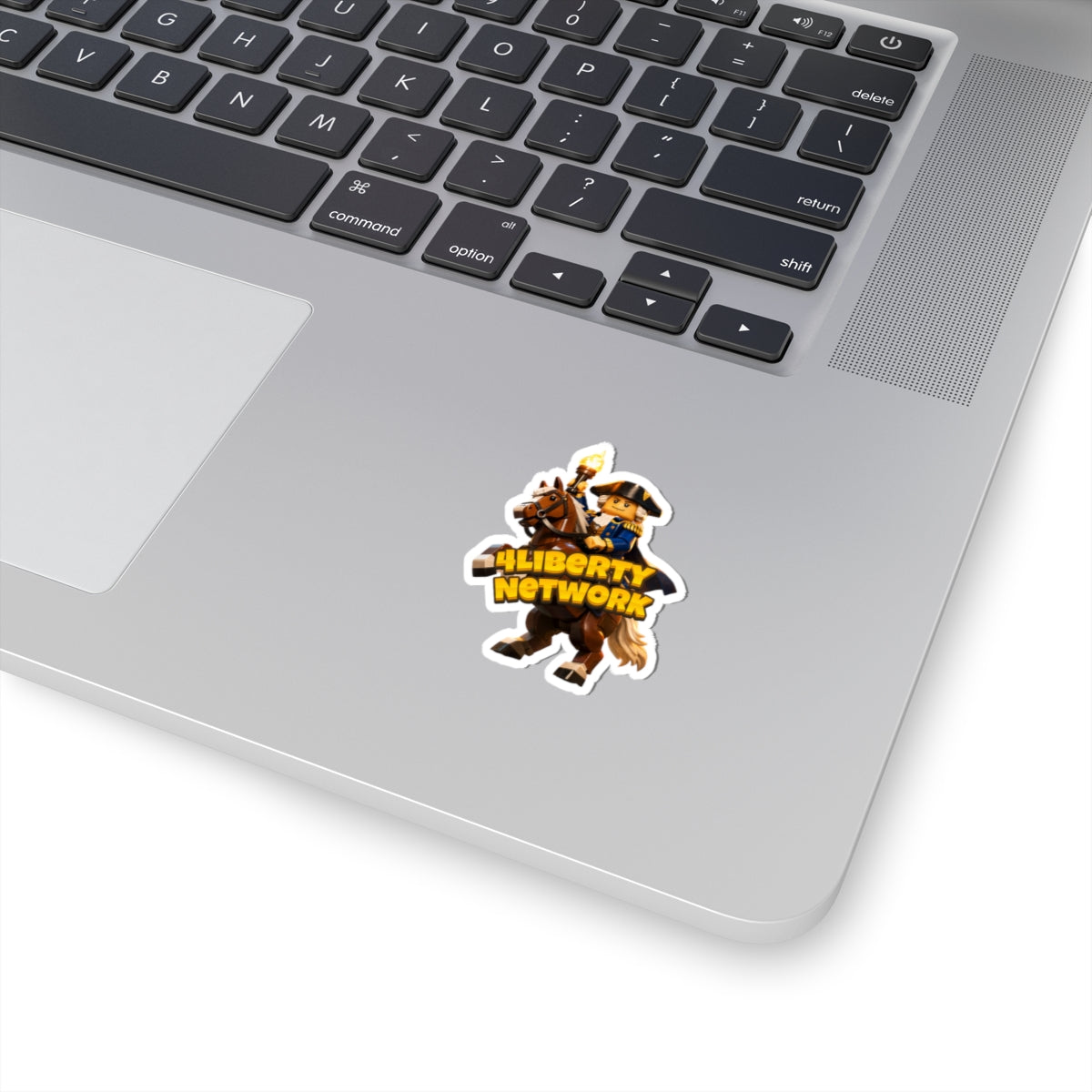 4Liberty Network Cavalry Sticker — Vinyl Kiss-Cut Decal
