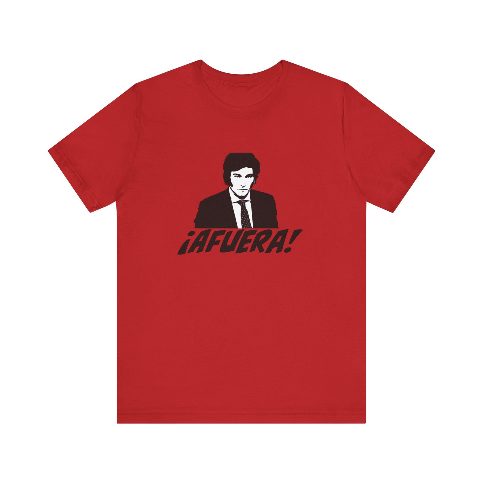 Walton & Johnson: Afuera! Javier Milei Unisex Jersey Tee