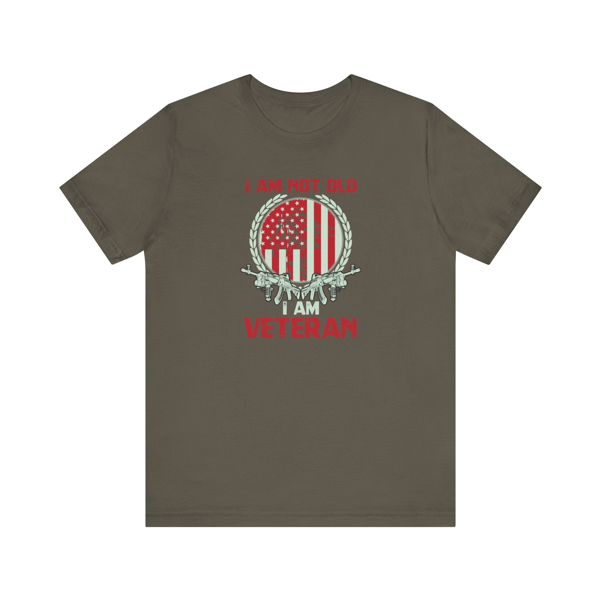 Walton & Johnson: I Am Not Old, I Am Veteran T-Shirt