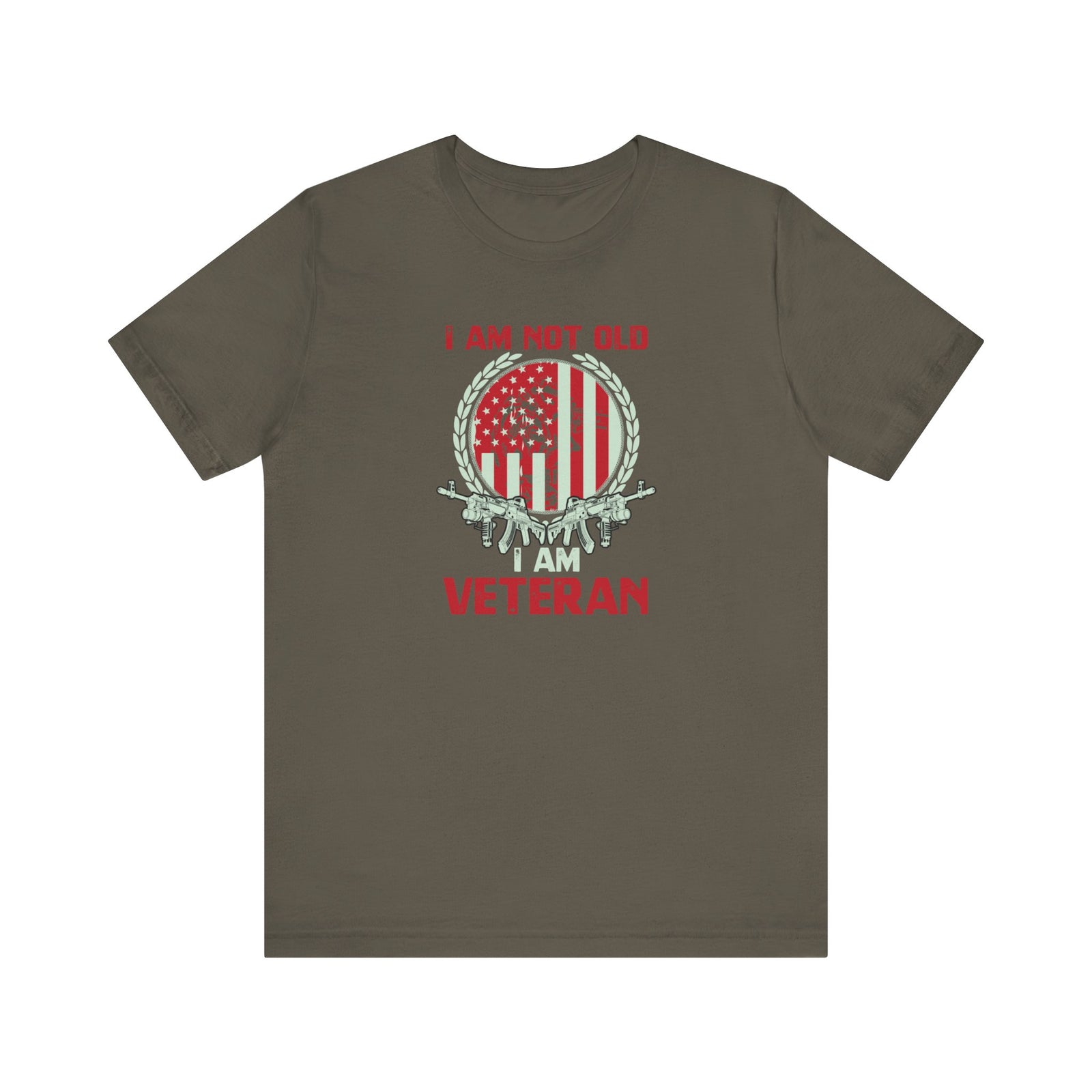 Walton & Johnson: I Am Not Old, I Am Veteran T-Shirt