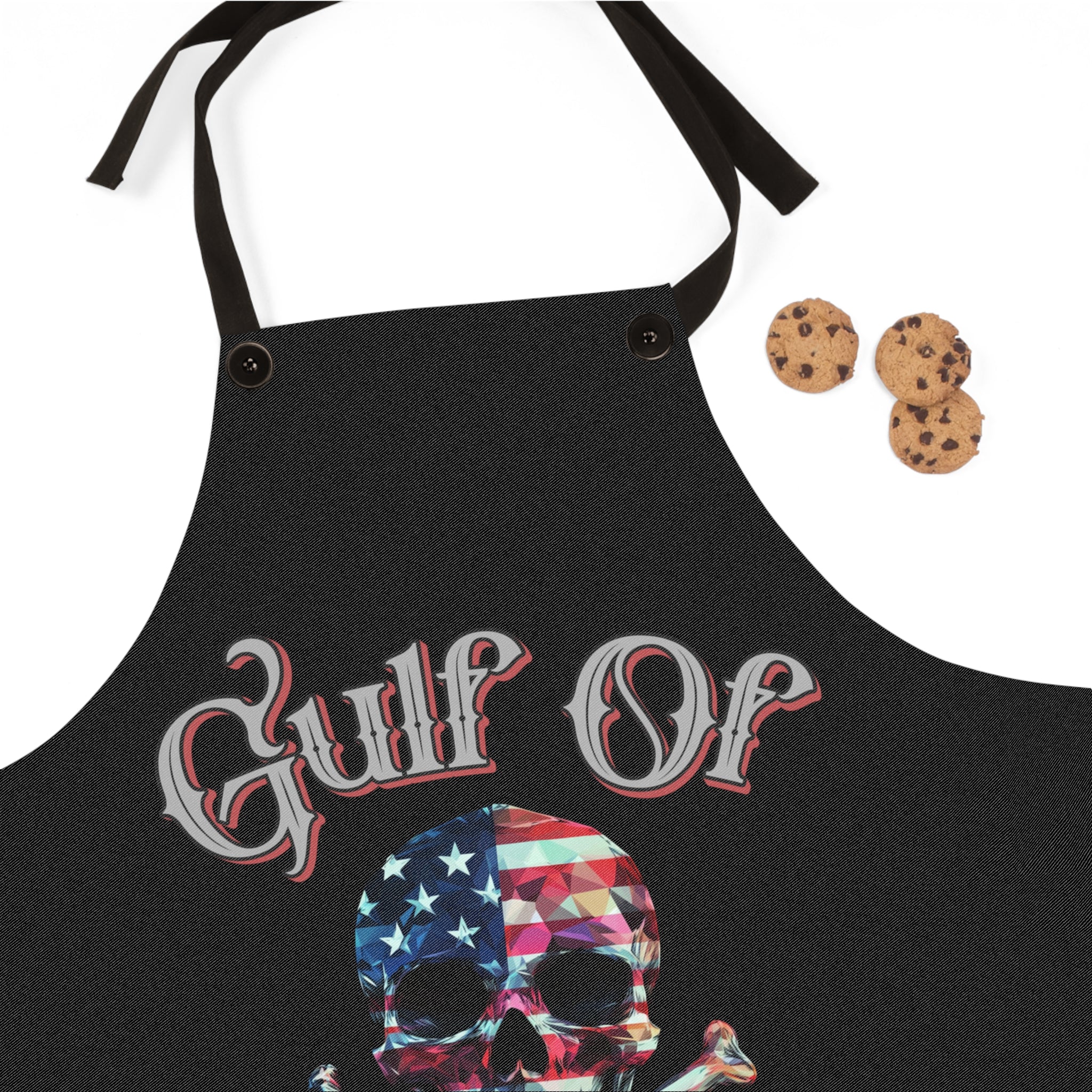 Gulf Of America Skull Apron
