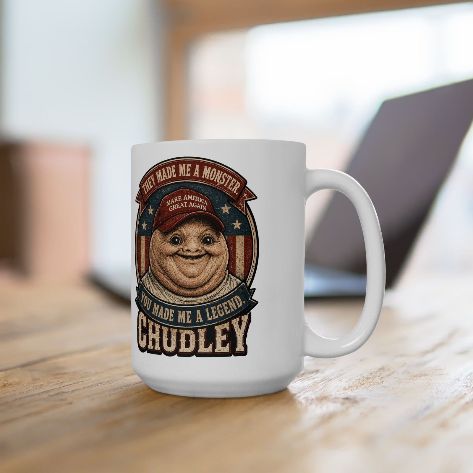 Chudley Legend 15 oz Ceramic Mug — They Made Me a Monster