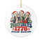 Ceramic Ornament — "Party Like It’s 1776" Christmas 2026 America 250