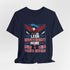 Gaming Tee — "Less Government More Video Games" Patriotic Eagle Graphic T‑Shirt