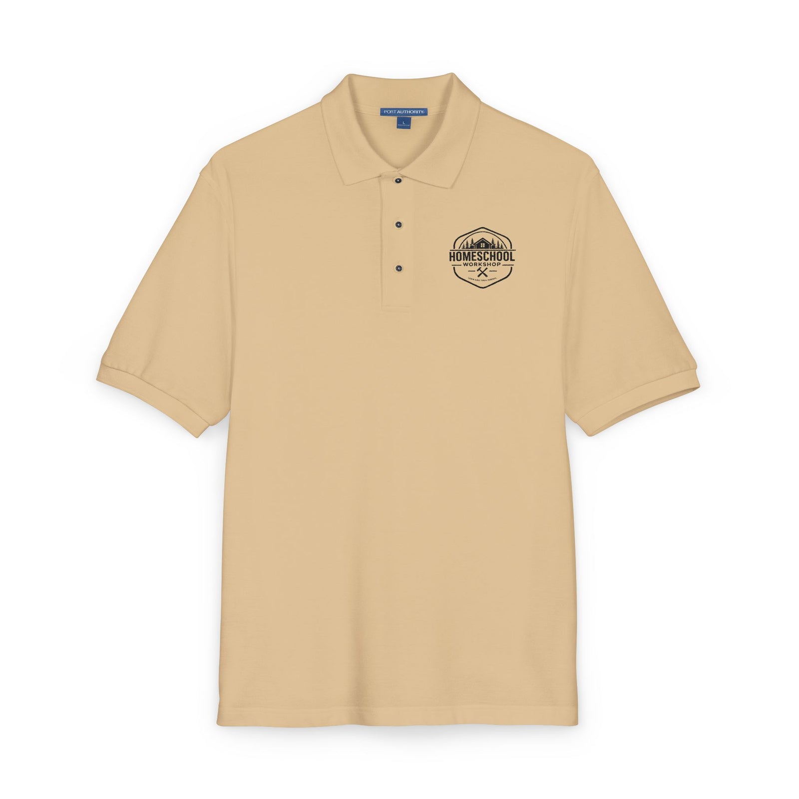 Homeschool Workshop: Embroidered Workshop Polo