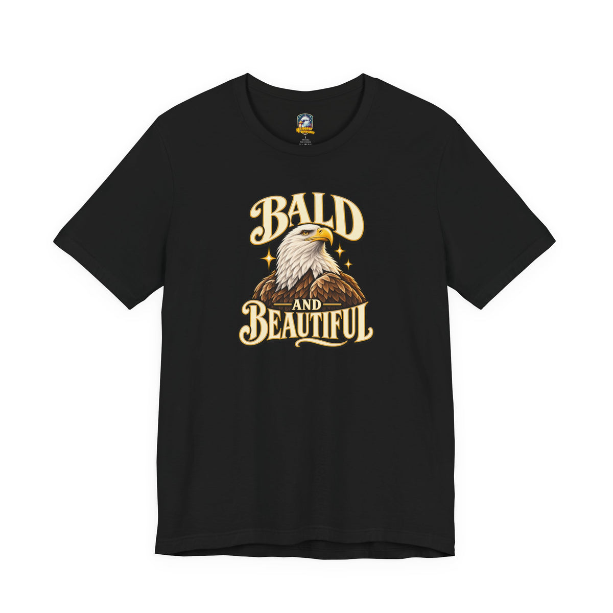 Bald and Beautiful Eagle T-Shirt - 4LibertyShop.com