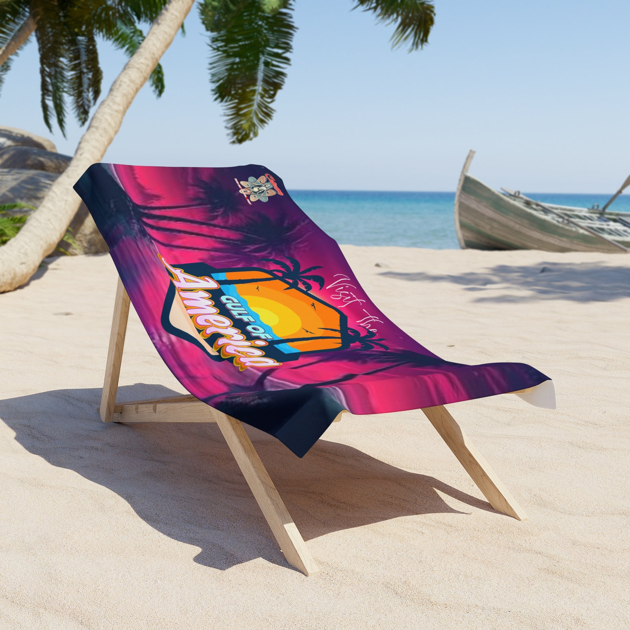 Culturama: Gulf of America Beach Towel