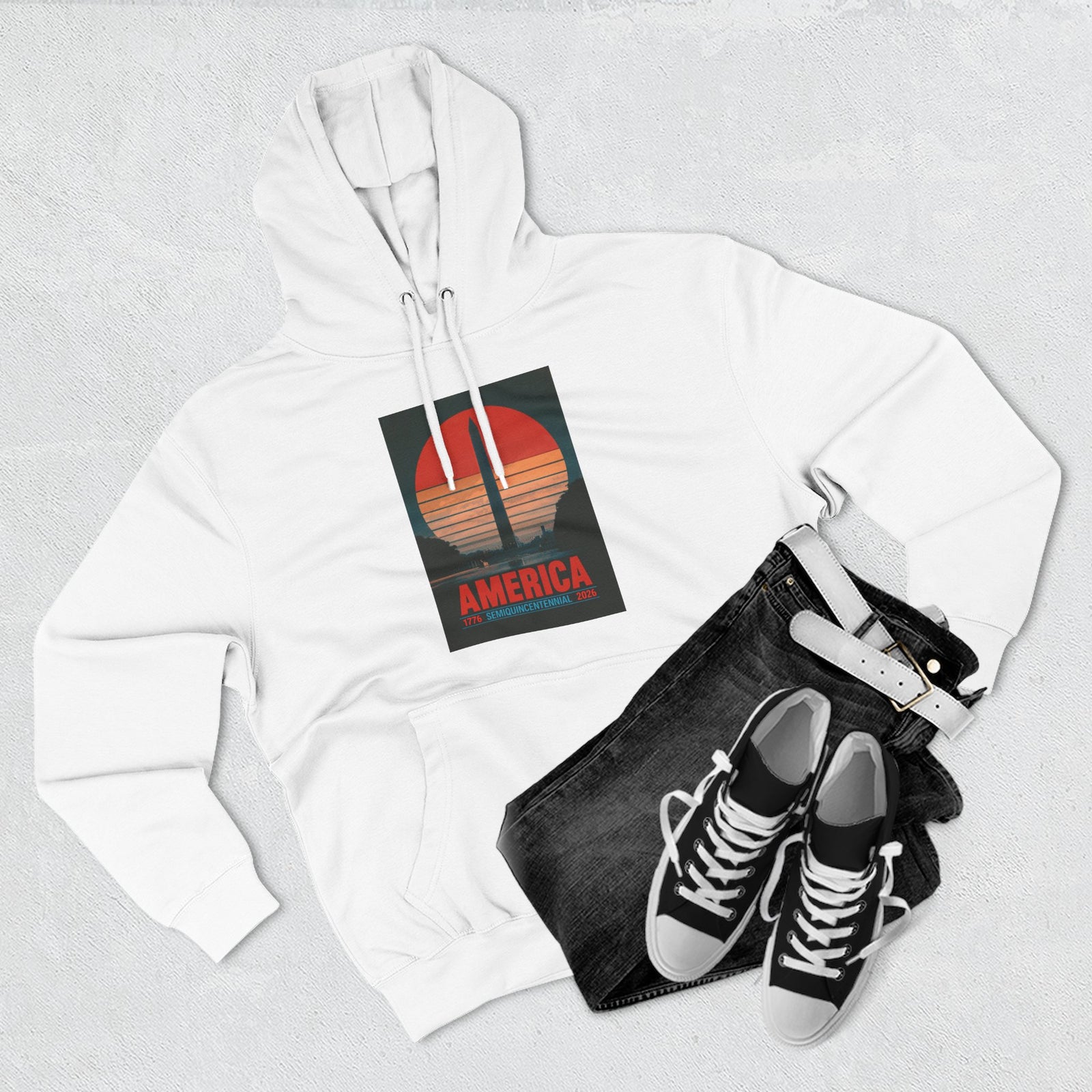 America 1776–2026 Semiquincentennial Hoodie