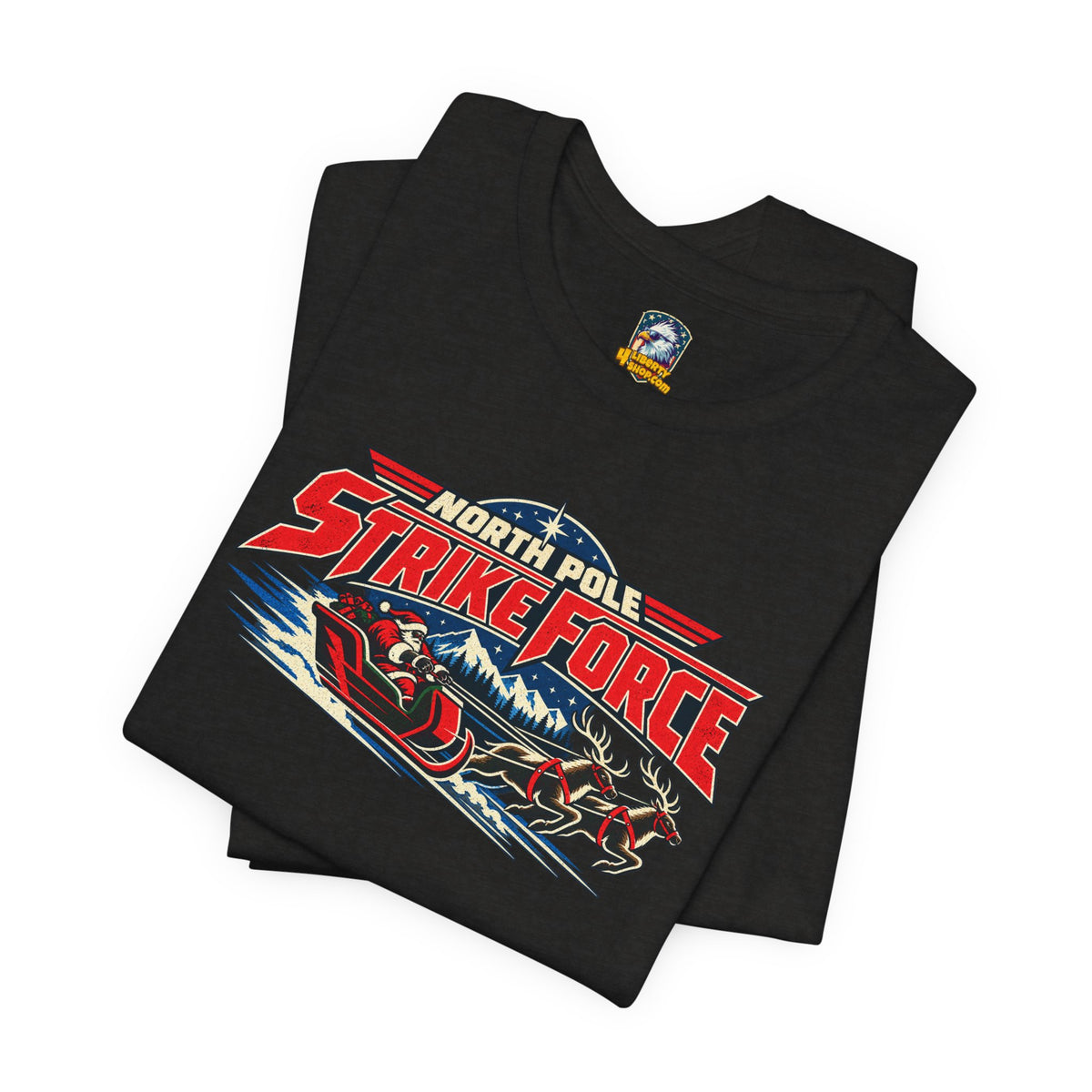 North Pole Strike Force T-Shirt - 4LibertyShop.com
