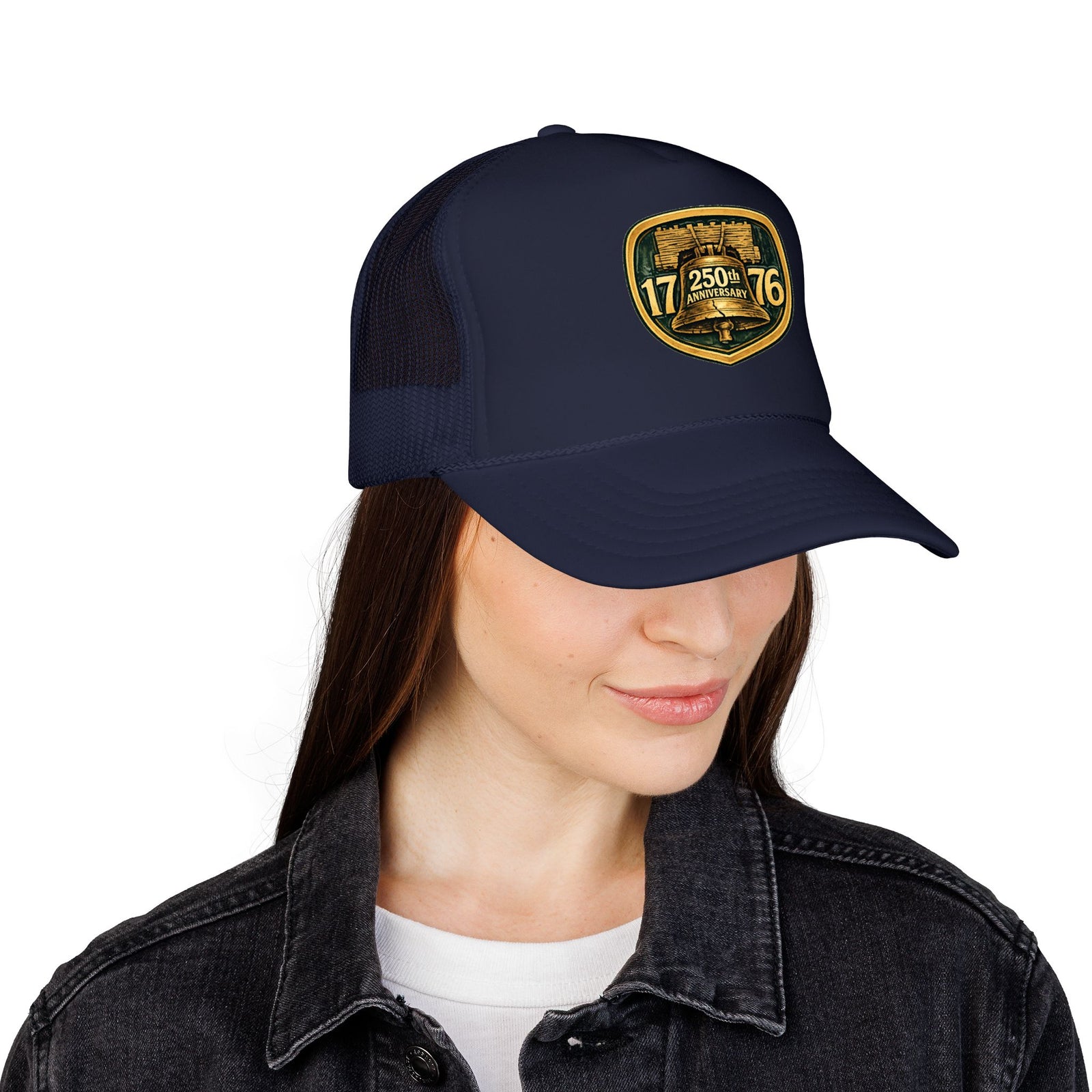 250th Anniversary Trucker Hat - Vintage 1776 USA Patch
