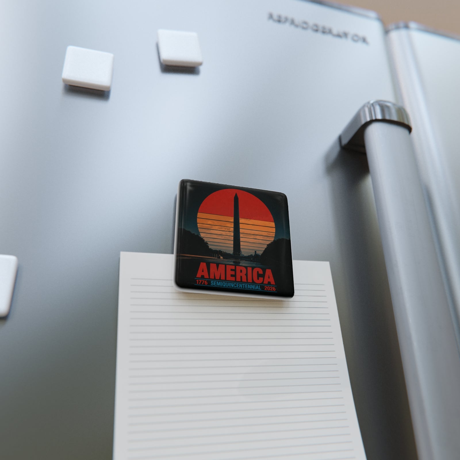 America 1776–2026 Semiquincentennial Porcelain Magnet