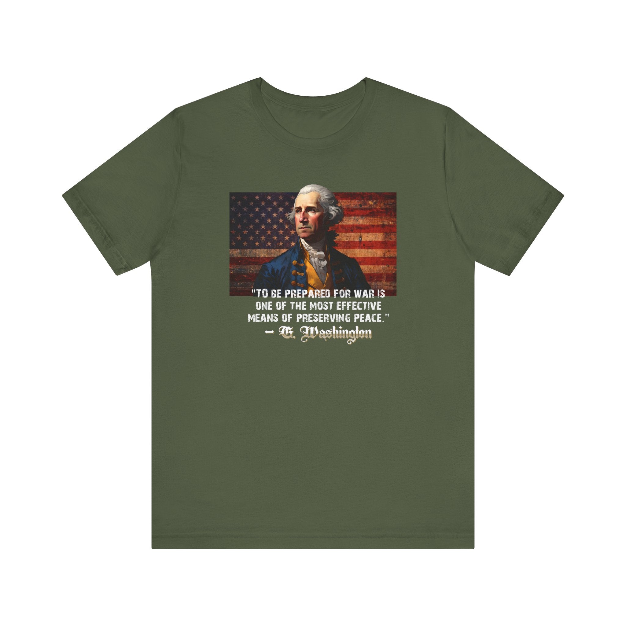 Walton & Johnson: George Washington "Prepared for War" T-Shirt