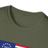 Liberty 250 Flag T-Shirt — Betsy Ross 13-Star Anniversary Tee