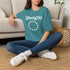 Liberty250 T-Shirt — Vintage Betsy Ross Star Circle Patriotic Tee