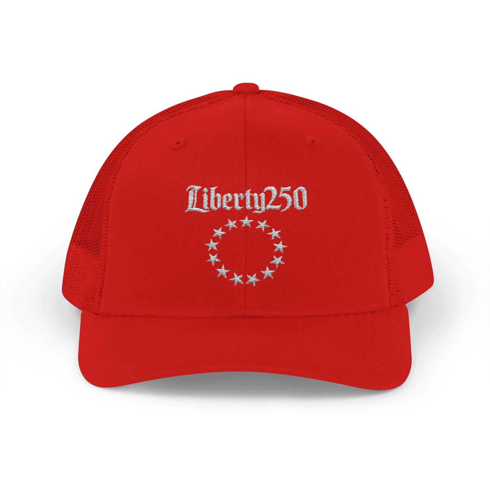 Liberty250 Trucker Cap - 13-Star Patriotic Snapback Hat