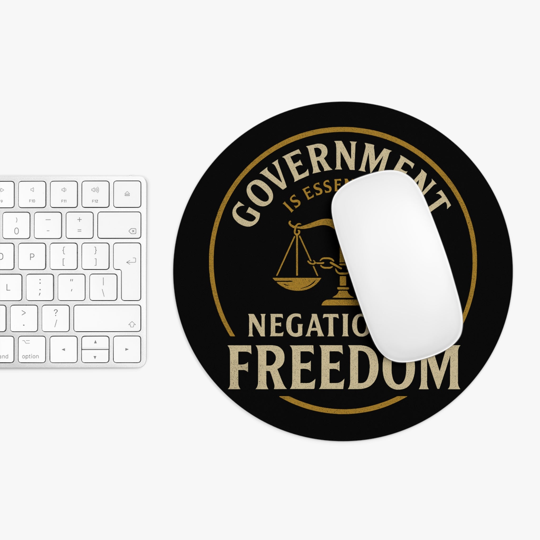 Judge Nap: Negation of Freedom Mouse Pad
