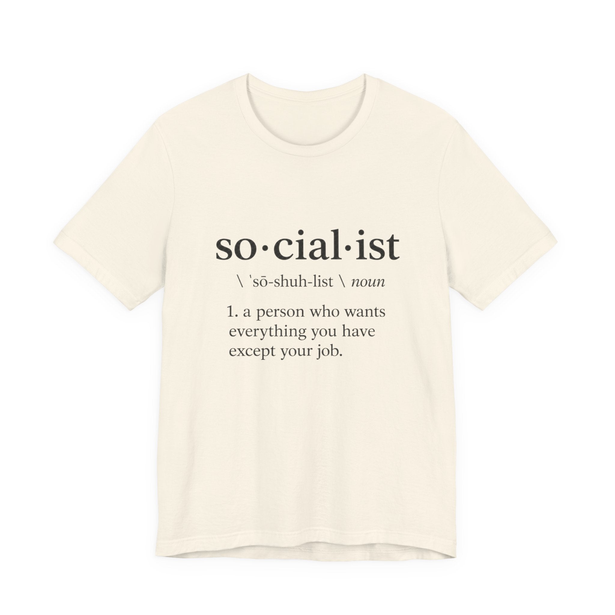 Socialist Definition Tee — 4LibertyShop.com