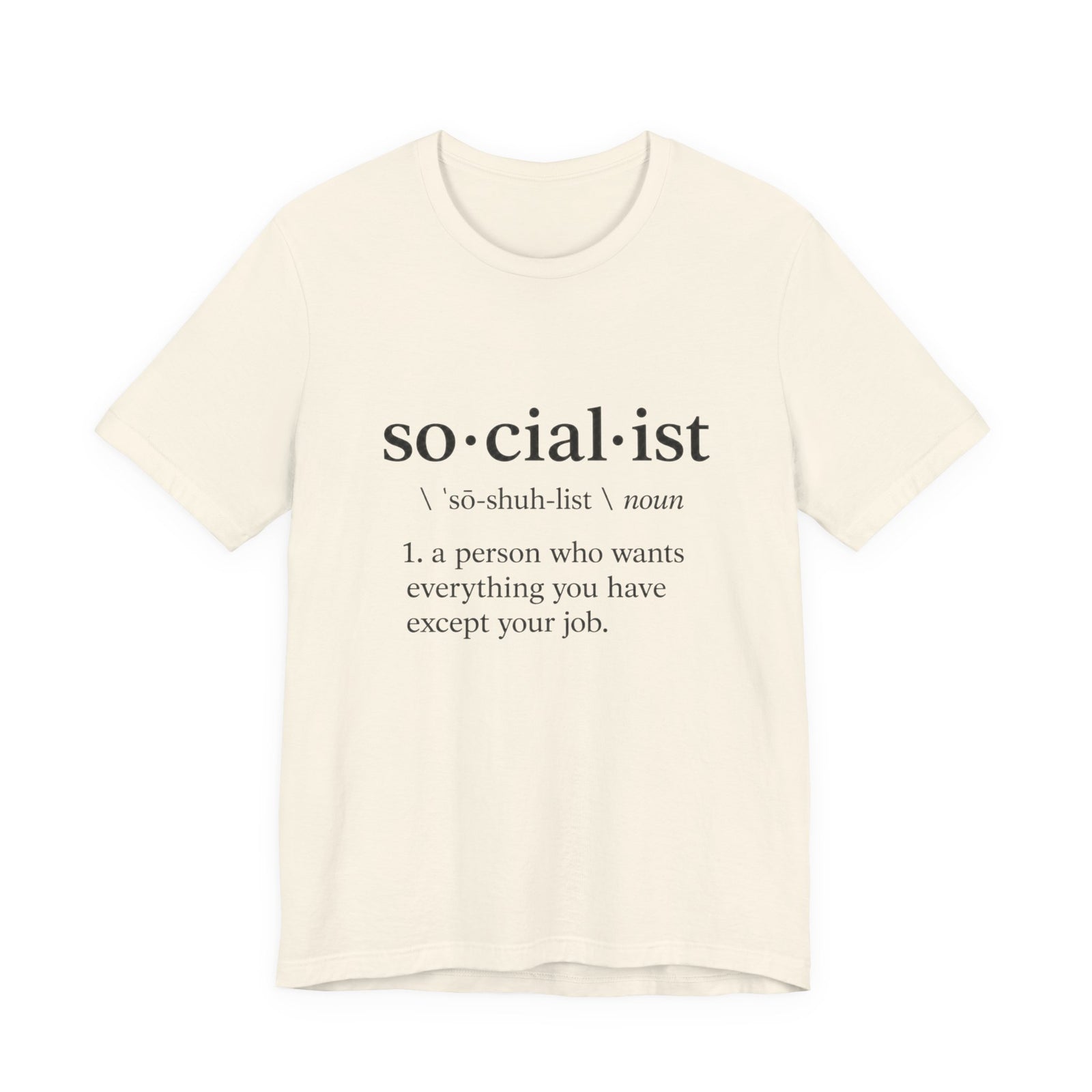Socialist Definition Tee — 4LibertyShop.com