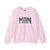Embroidered Patriotic Mom Crewneck Sweatshirt