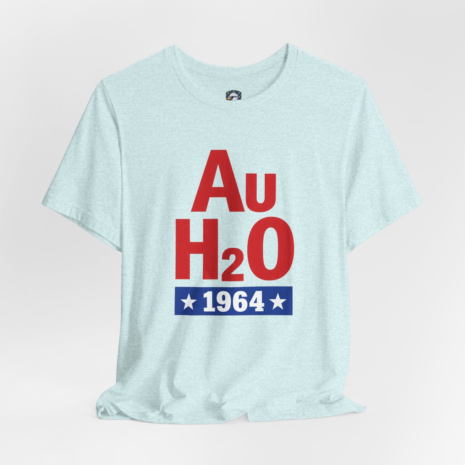 Au H2O 1964 Tee — Barry Goldwater Retro Chemistry Graphic T‑Shirt - 4LibertyShop.com