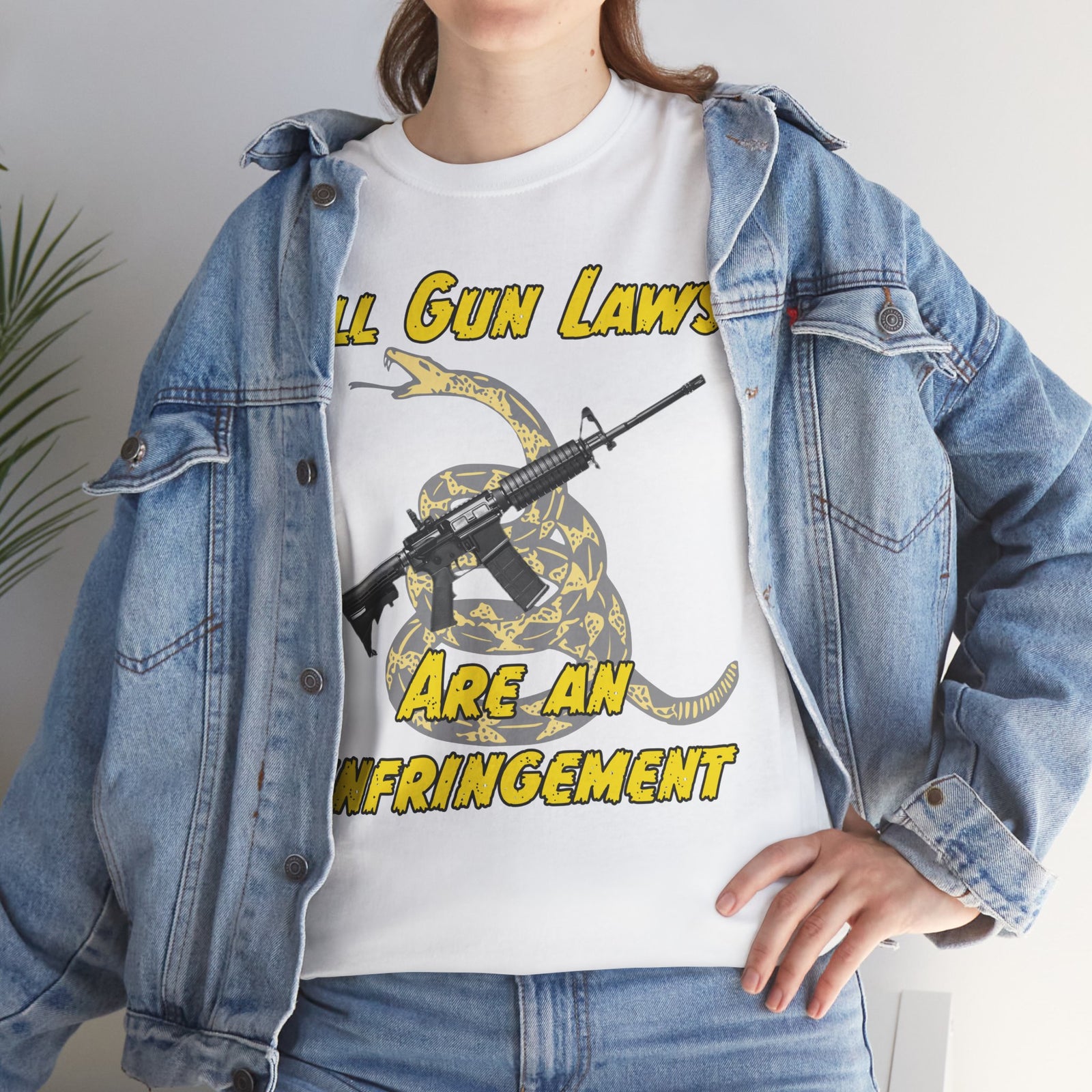 Judge Nap: All Gun Laws Are Infringements AR15 Gadsden T-Shirt