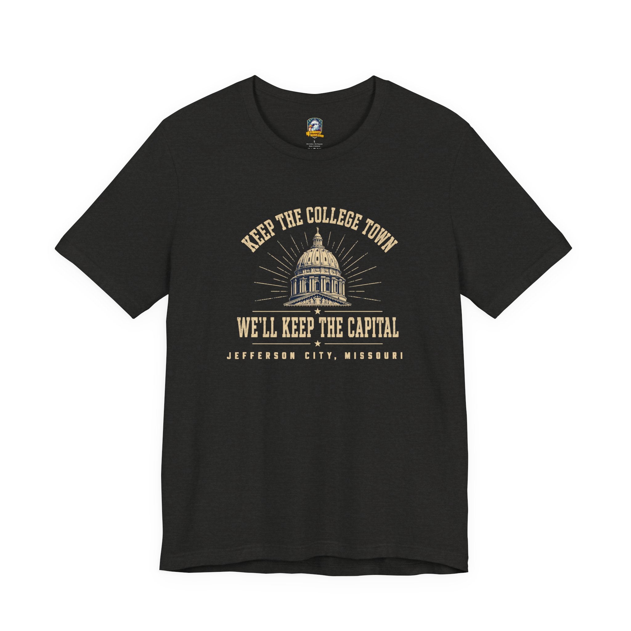Wake Up Jeff City: Keep The College Town T-Shirt - 4LibertyShop.com