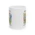 Ceramic Mug — "Spread Liberty Like Wildflowers" Floral Coffee Cup