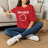 Liberty250 T-Shirt — Vintage Betsy Ross Star Circle Patriotic Tee