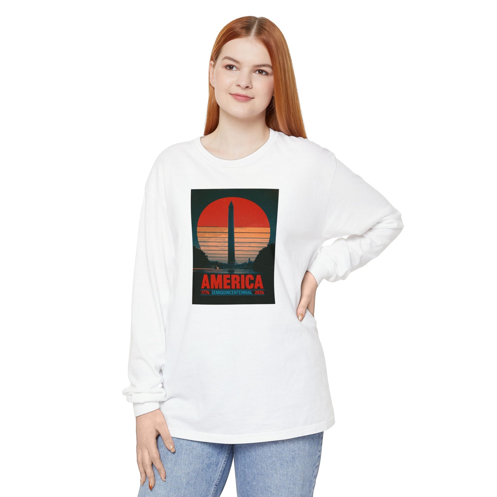 America 1776–2026 Semiquincentennial Long Sleeve T-Shirt