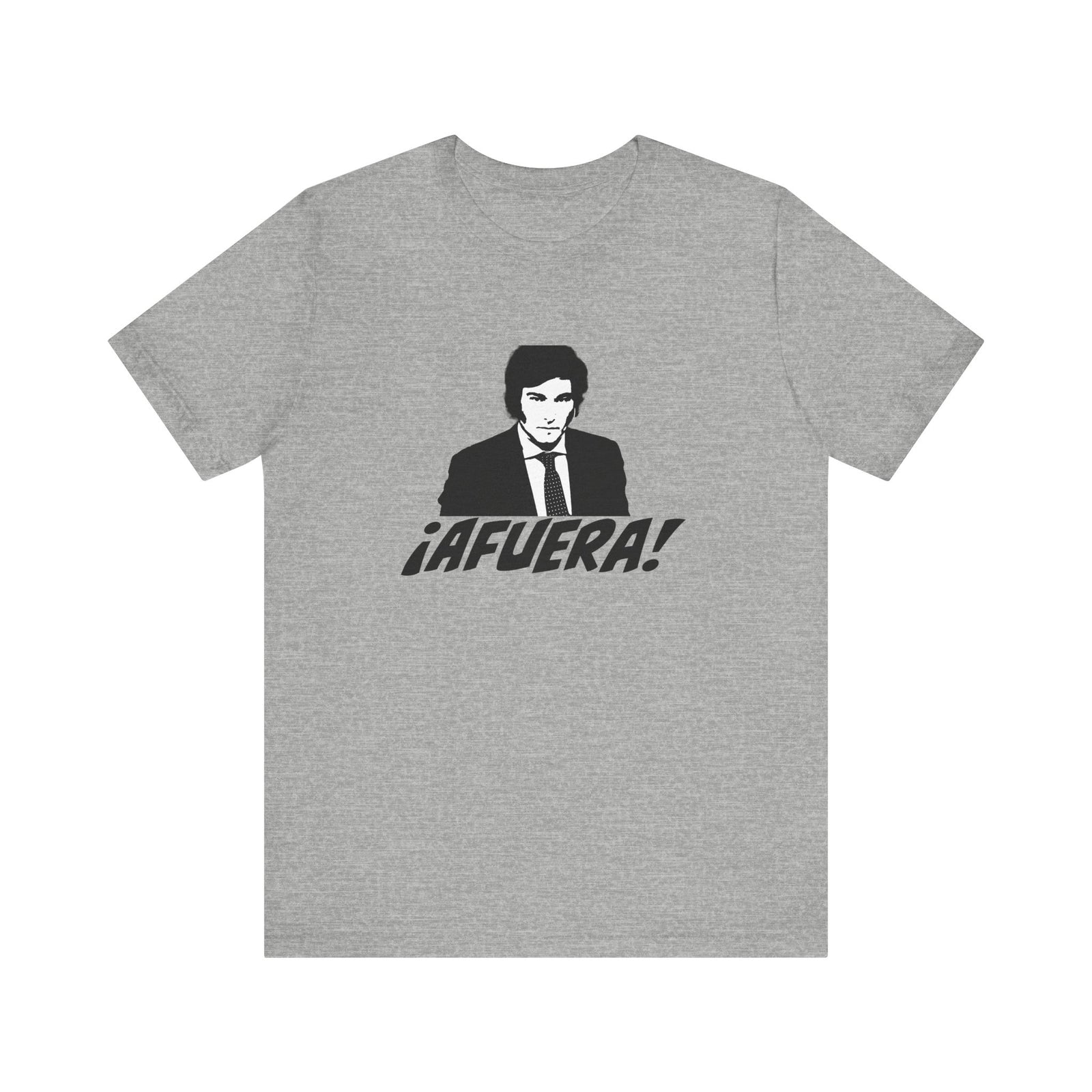 Walton & Johnson: Afuera! Javier Milei Unisex Jersey Tee