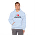 Judge Nap: I Heart Liberty Unisex Heavy Blend™ Hooded Sweatshirt