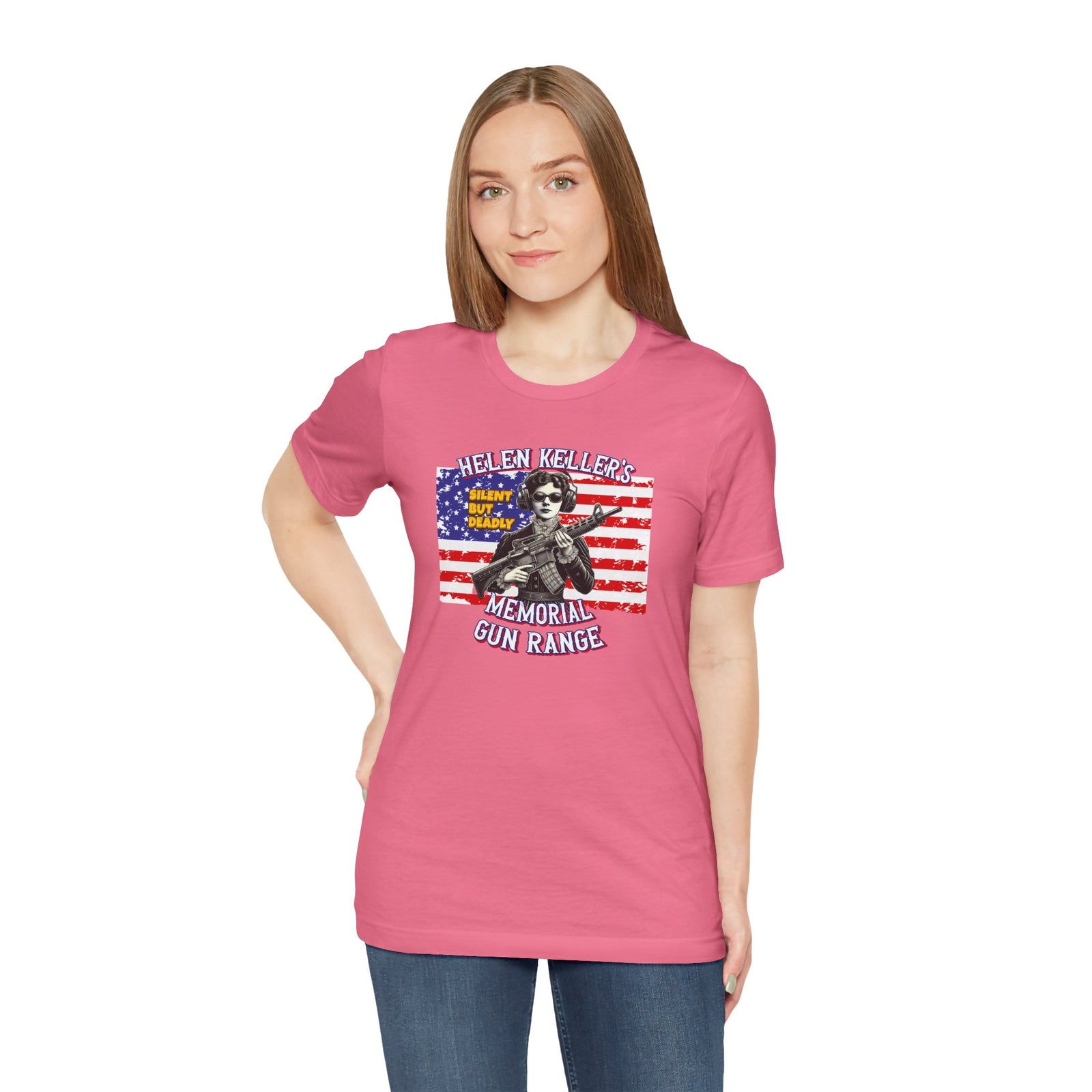 Walton & Johnson: Helen Keller 'Silent But Deadly' T-Shirt