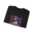 Crewneck Sweatshirt — "Less Government More Video Games" Patriotic Gamer Pullover