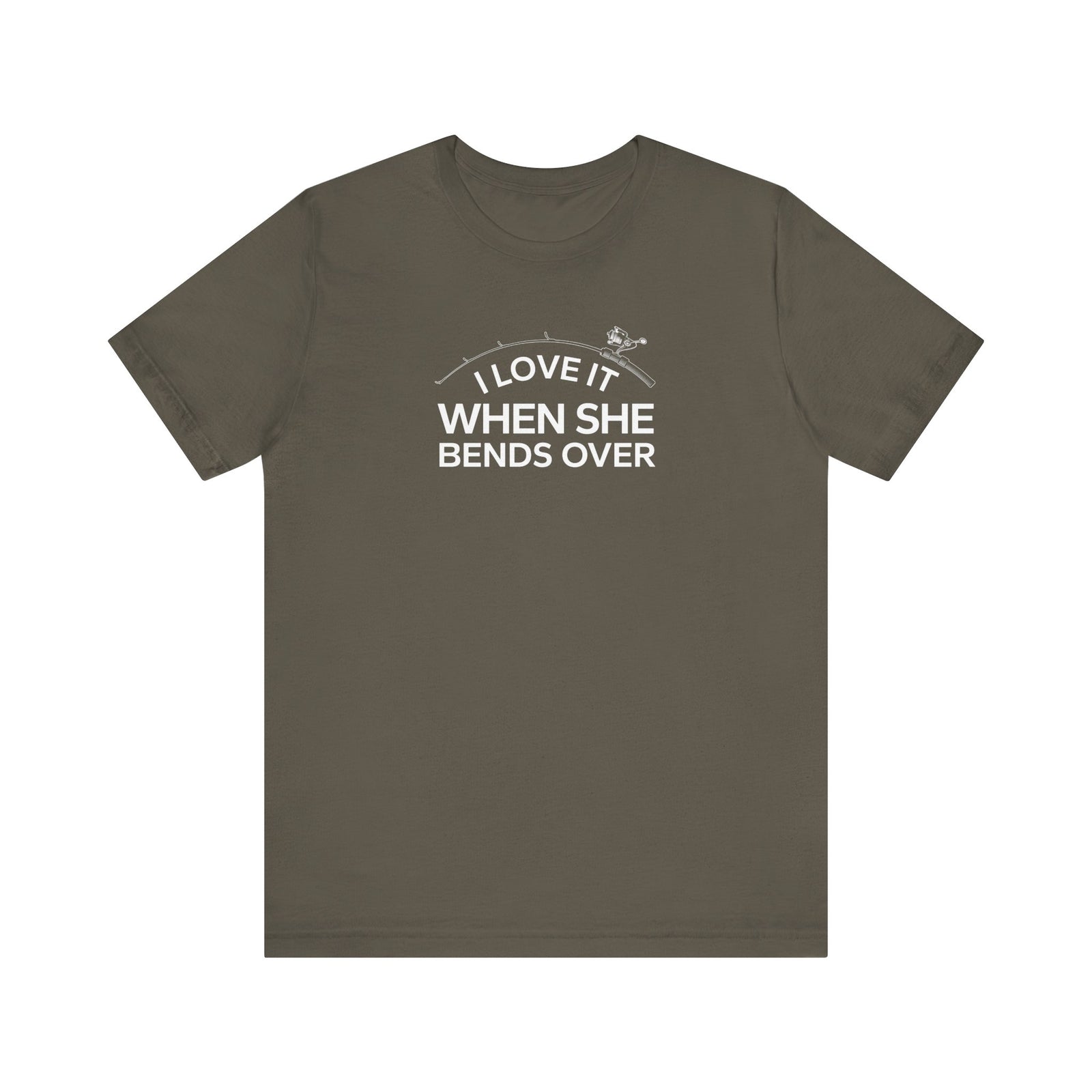 Walton & Johnson: Love It When She Bends Over T-Shirt