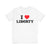 Judge Nap: I Heart Liberty T-Shirt