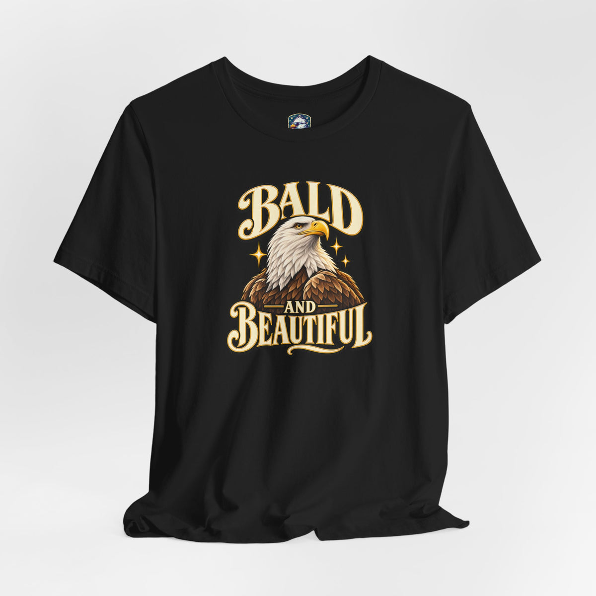 Bald and Beautiful Eagle T-Shirt - 4LibertyShop.com