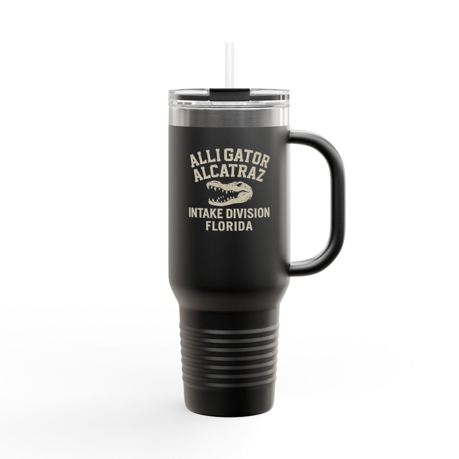 Walton & Johnson: Alligator Alcatraz Intake Division Tumbler, 40oz