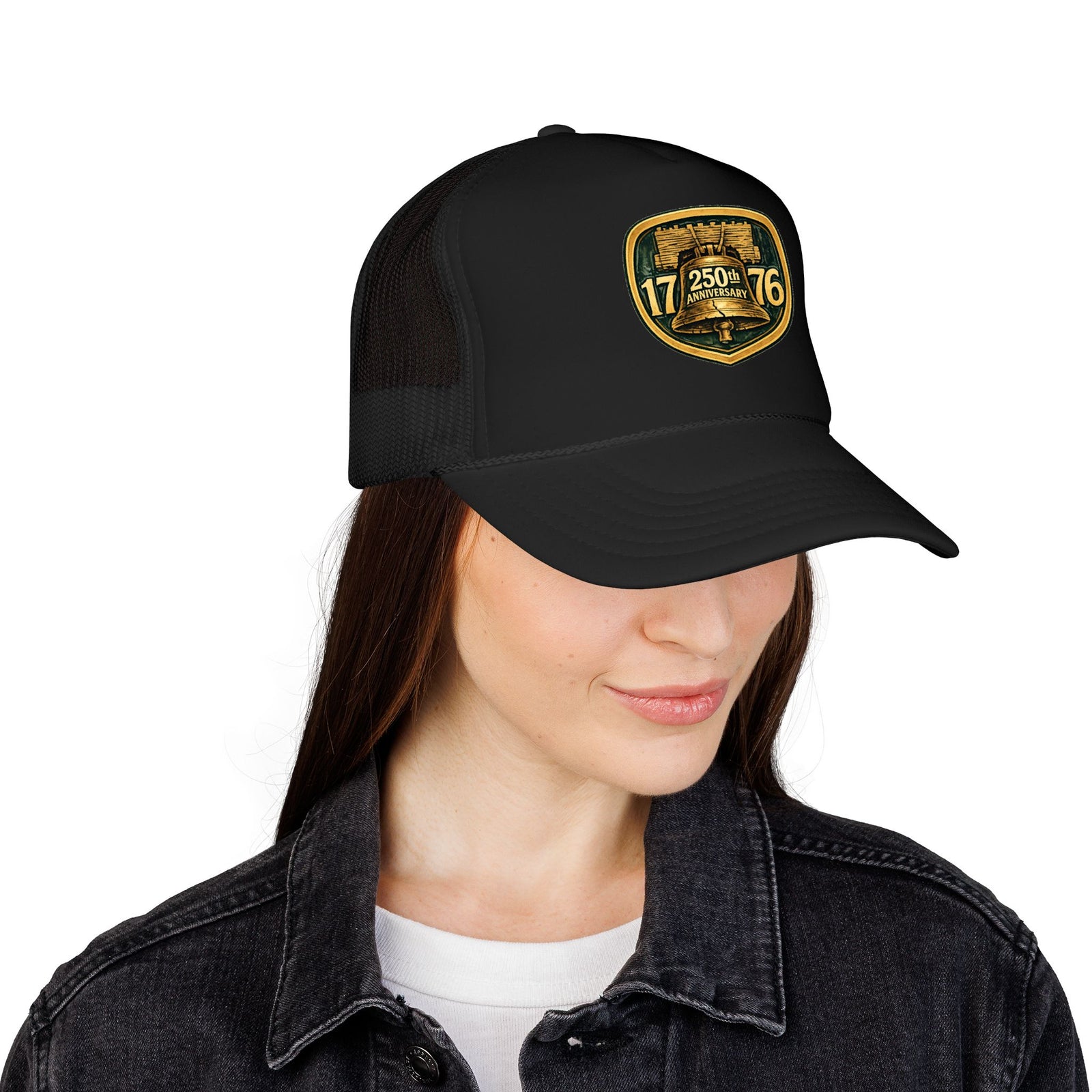 250th Anniversary Trucker Hat - Vintage 1776 USA Patch