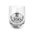 Cheers to 250 Years Whiskey Glass — Commemorative Liberty Bell Design