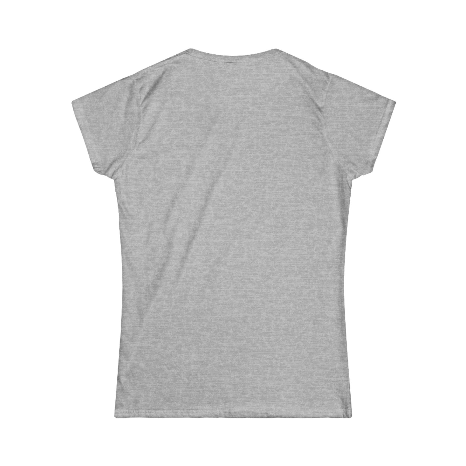 Patriotic Patchwork Mom T-Shirt — Women's Softstyle Tee