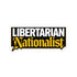 Libertarian Nationalist Sticker — Political Laptop Decal