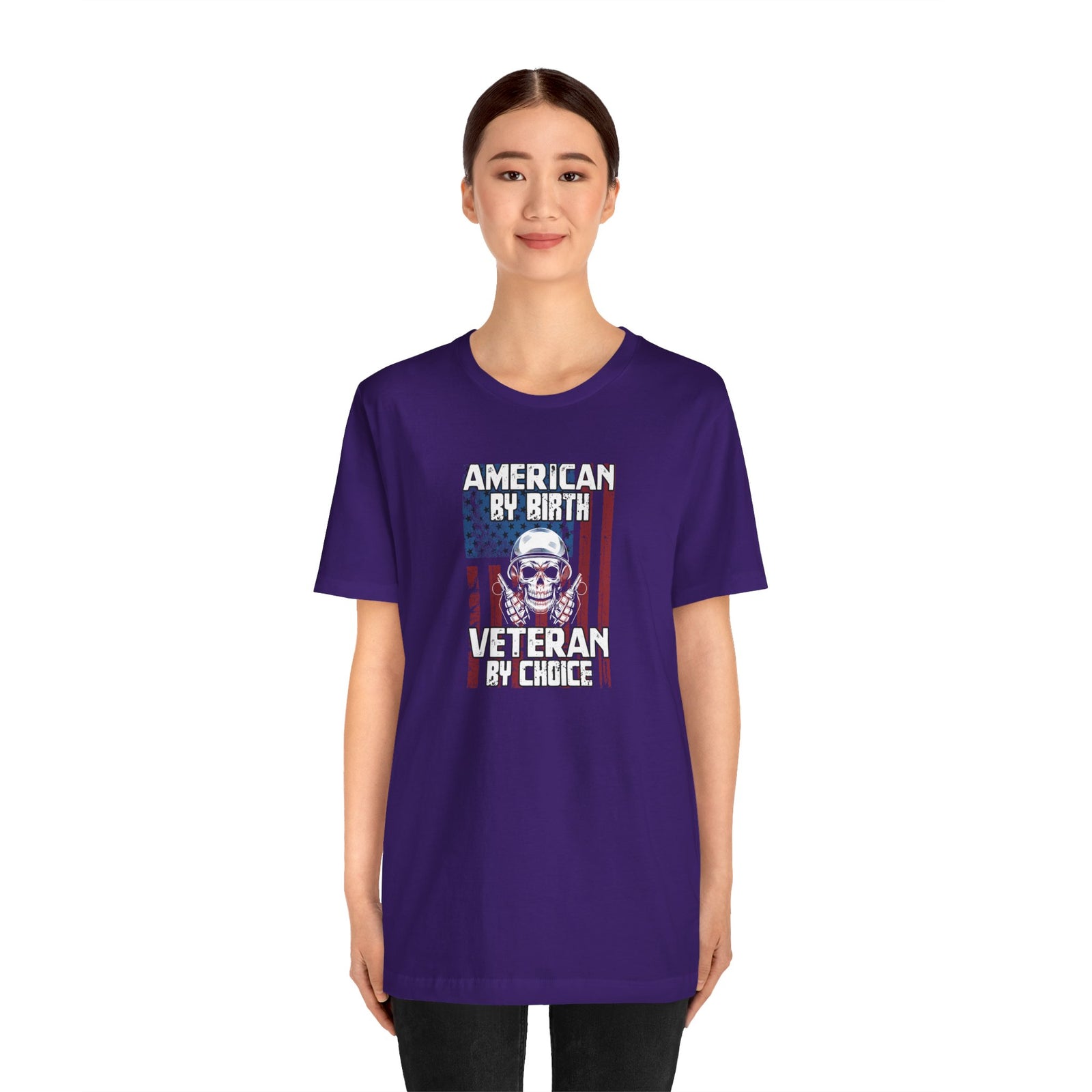 Walton & Johnson: American By Birth Veteran By Choice T-Shirt