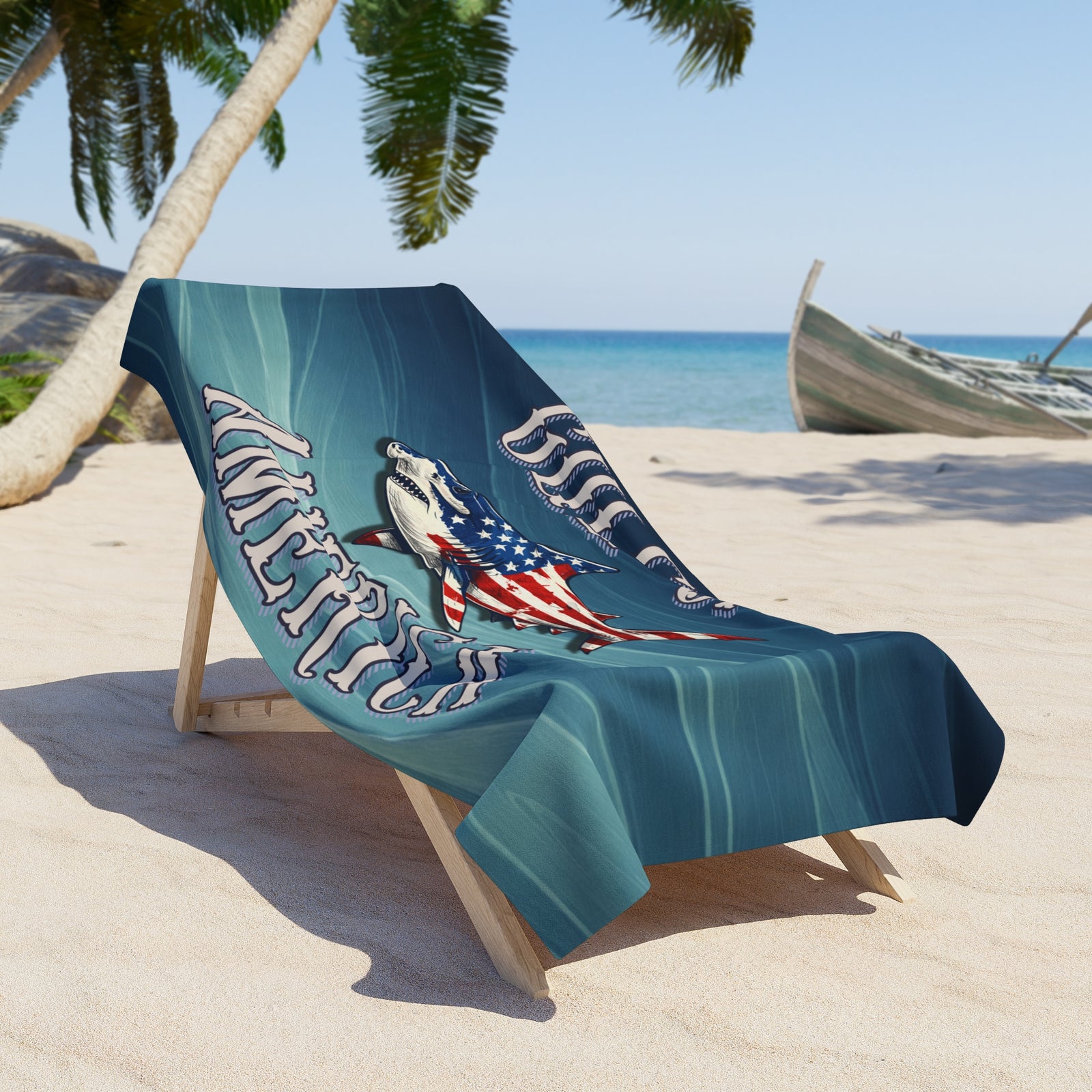 Walton & Johnson: Gulf of America Hammerhead Beach Towel