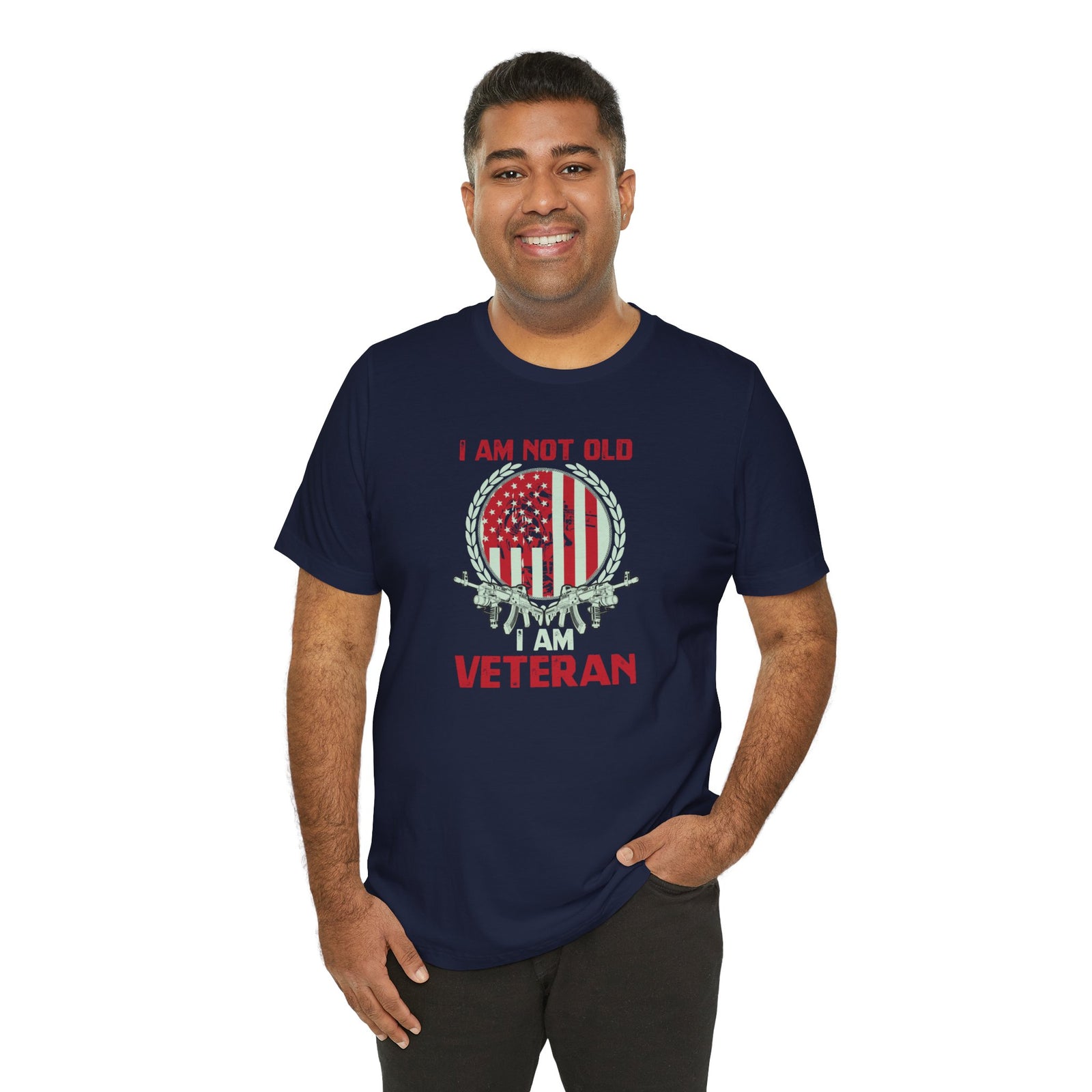 Walton & Johnson: I Am Not Old, I Am Veteran T-Shirt