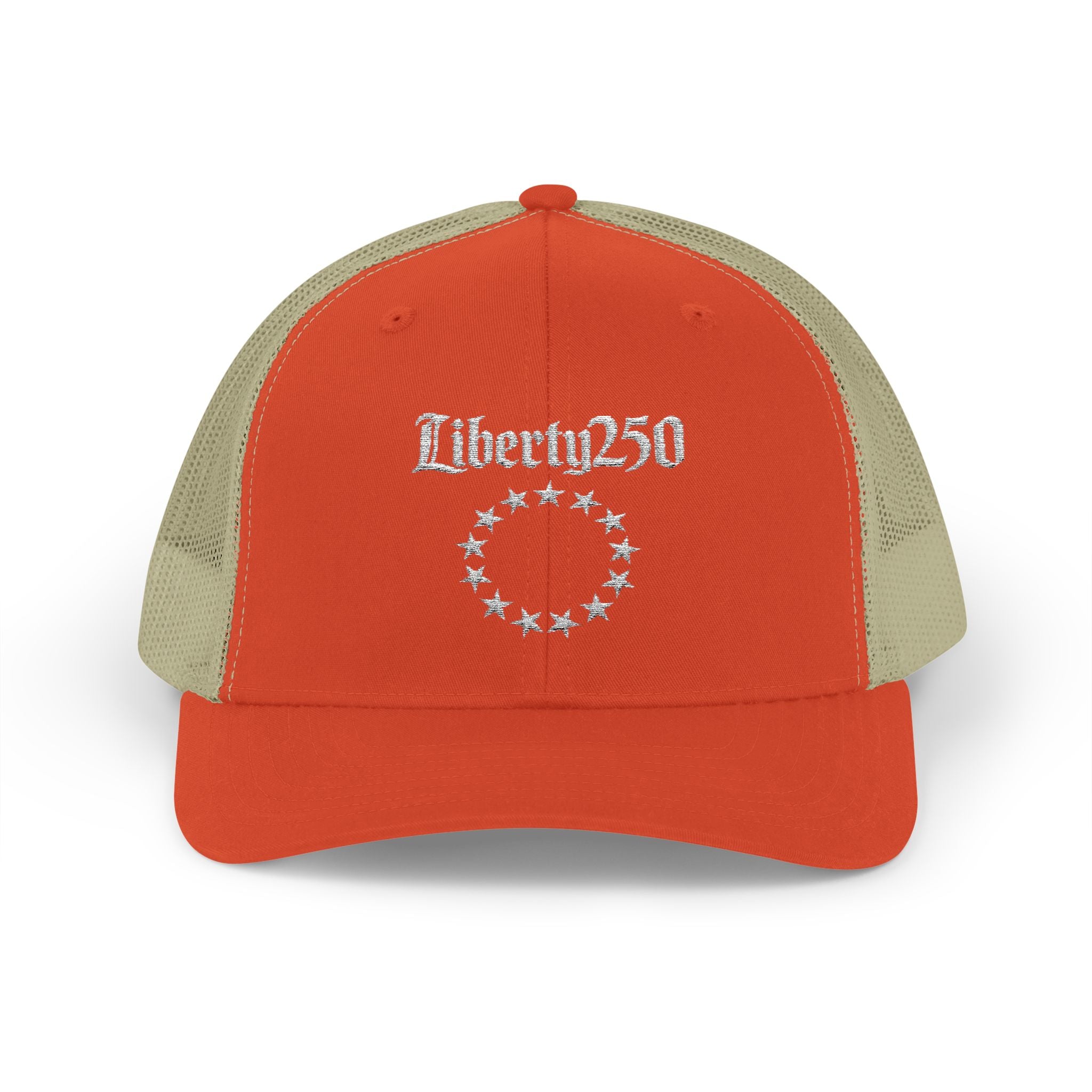 Liberty250 Trucker Cap - 13-Star Patriotic Snapback Hat