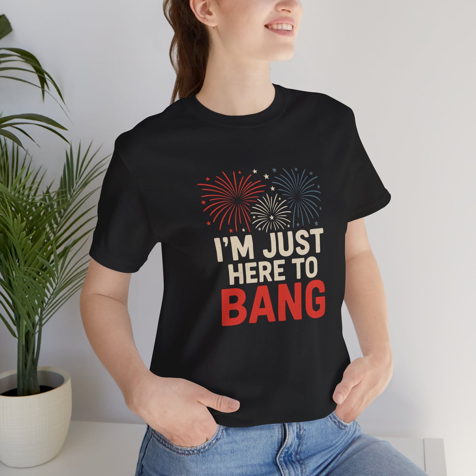 Walton & Johnson: I'm Just Here To Bang T-Shirt