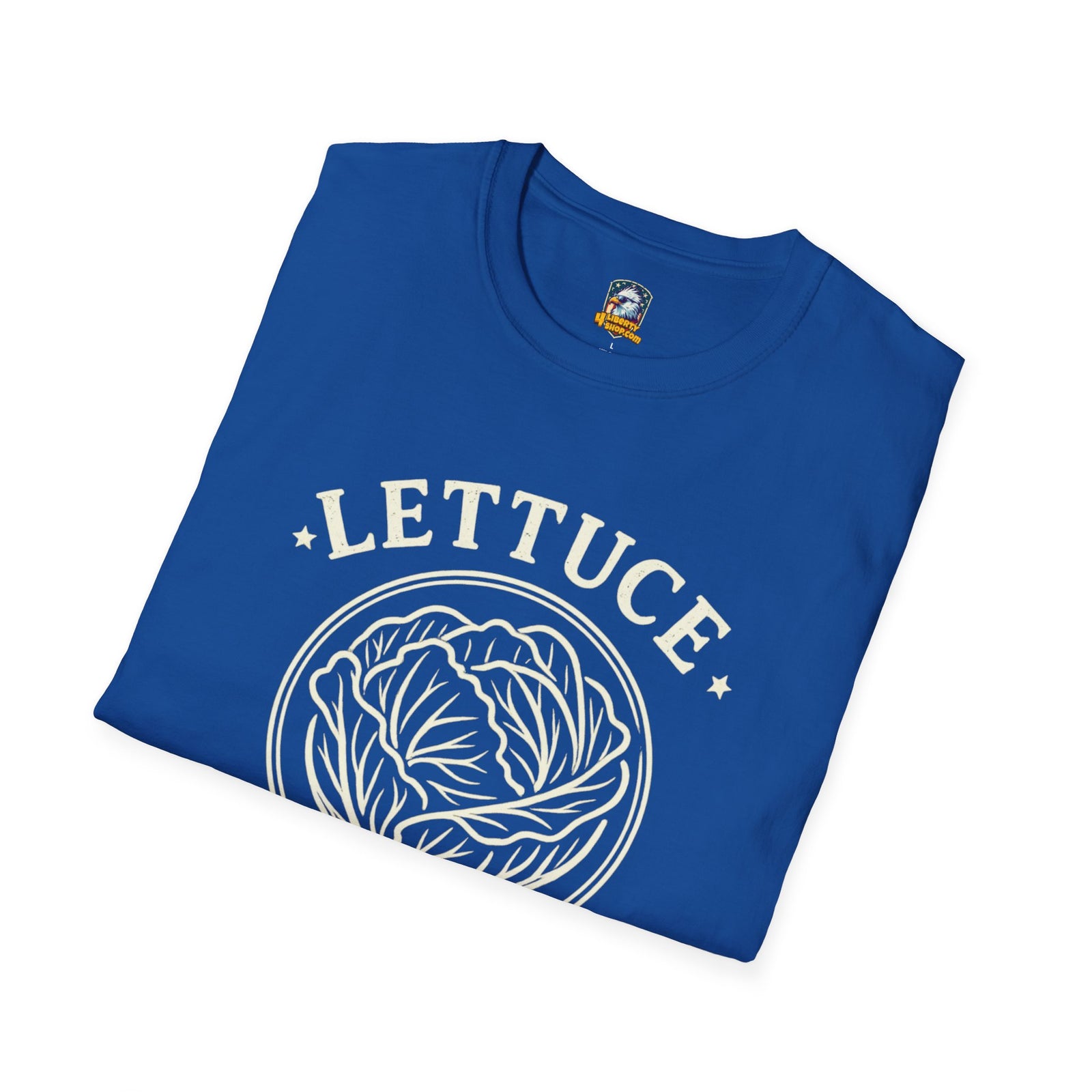 Lettuce Be Independent T-Shirt — Vintage Plant Graphic Tee