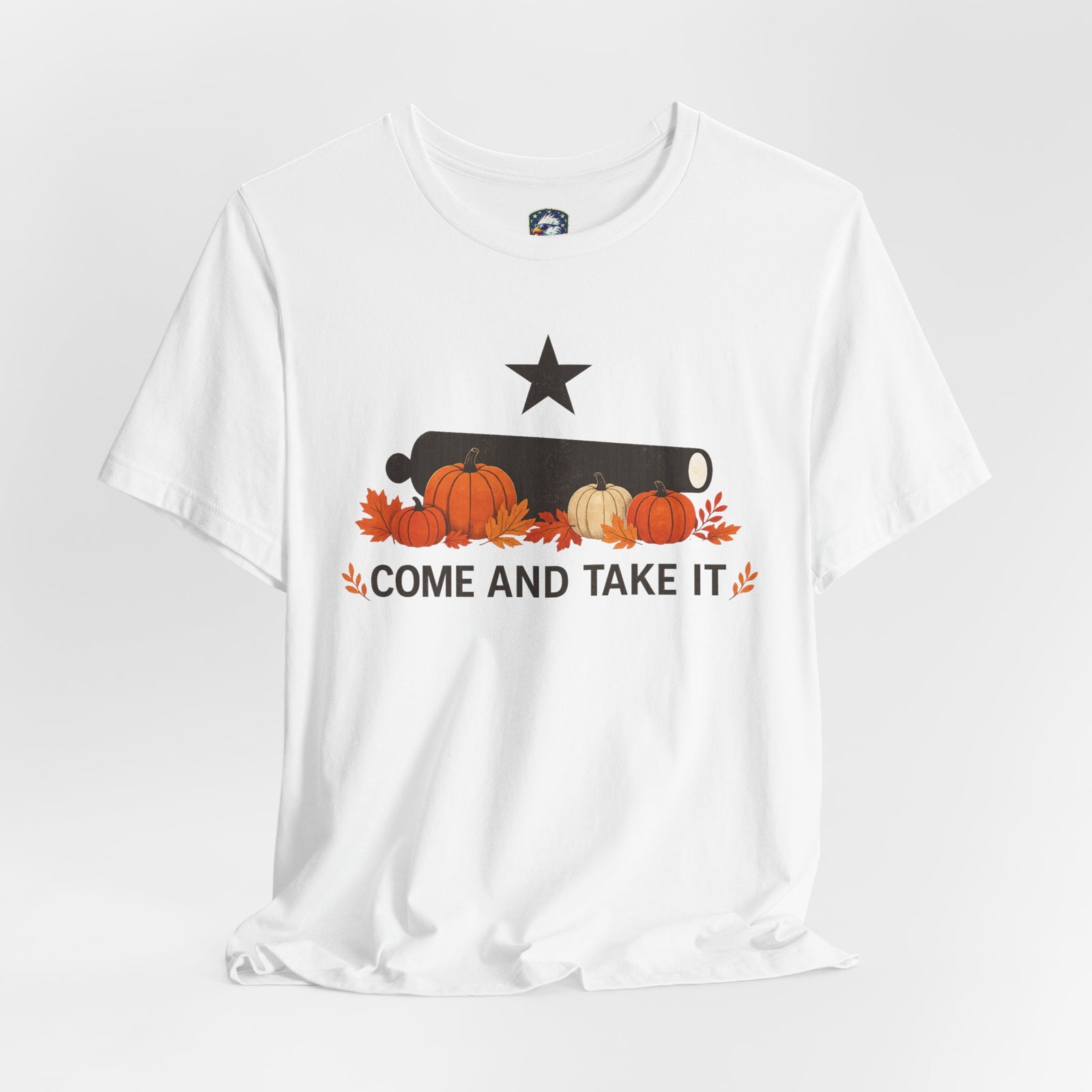 Come And Take It Pumpkin Cannon Tee — Fall Halloween Shirt - 4LibertyShop.com