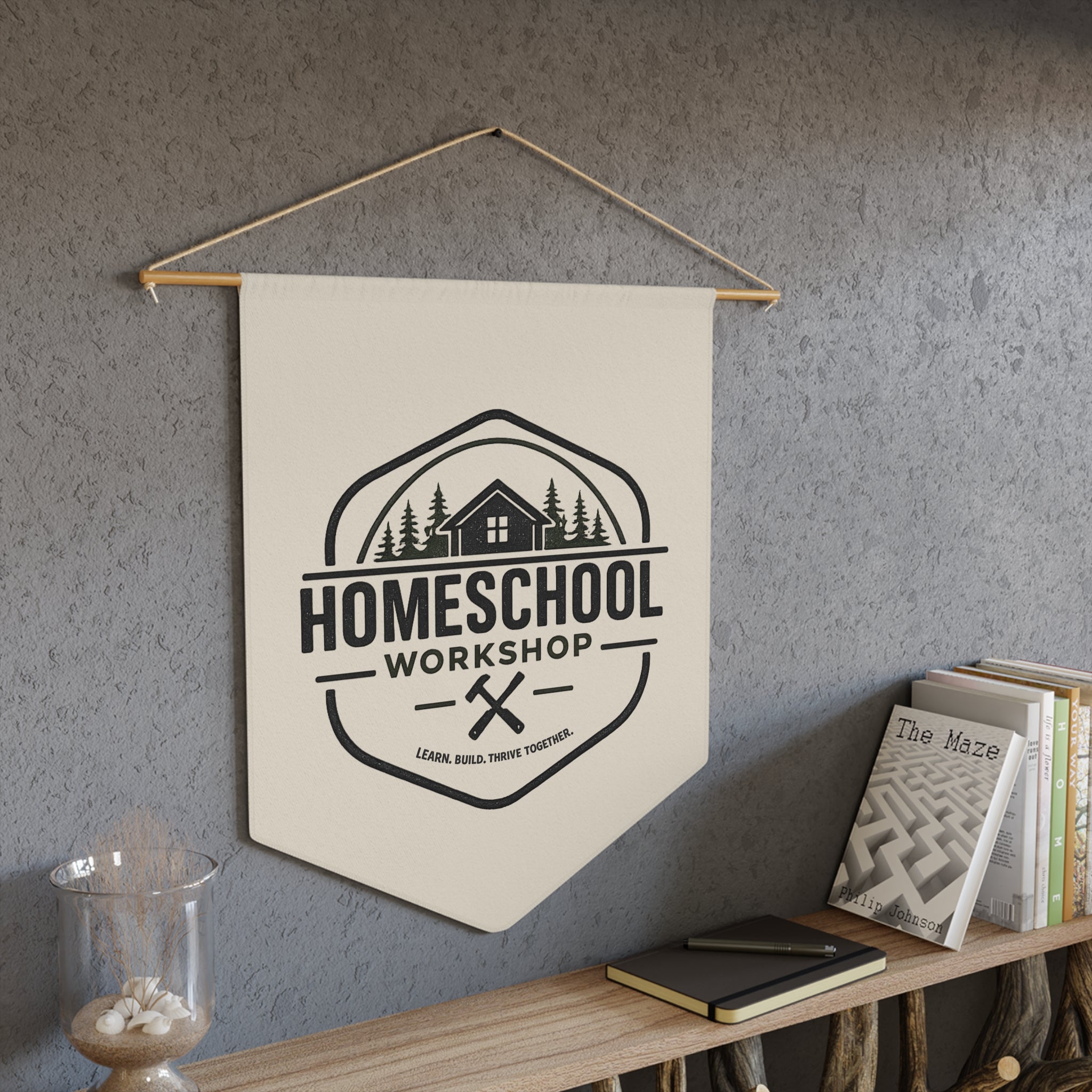 Homeschool Workshop: Workshop Pennant Banner